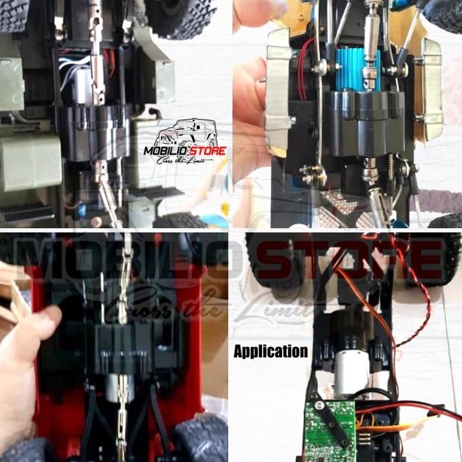 Jual Upgrade Part - Motor Gearbox Dual Speed Remote Control Rc MN WPL ...