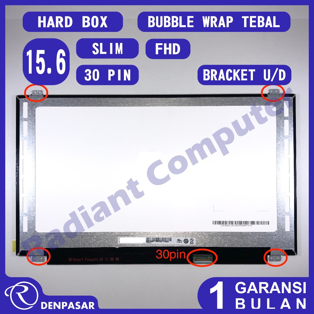Écran LCD Acer D’origine – KL.1560D.016 – Compatible Aspire E5-575, E5-576 Et Autres