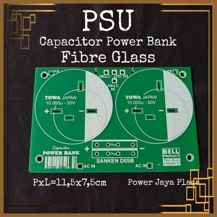 Jual Pjp Pcb Psu Capacitor Power Bank Elco Muat Utk Body Besar Fibre Glass Shopee Indonesia