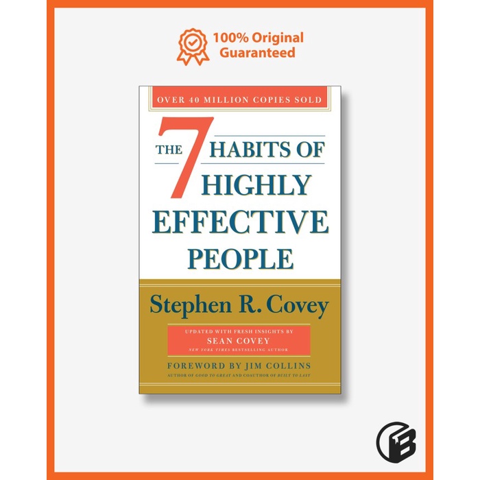 Jual Buku Import The 7 Habits Of Highly Effective People (Original ...