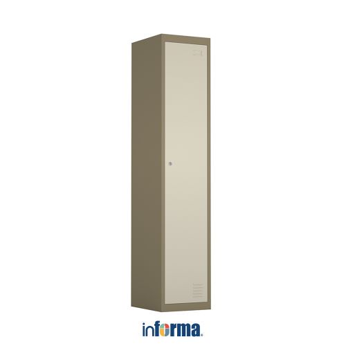 Jual Informa Kiev Loker Besi 1 Pintu - Cokelat Muda Locker Kabinet ...