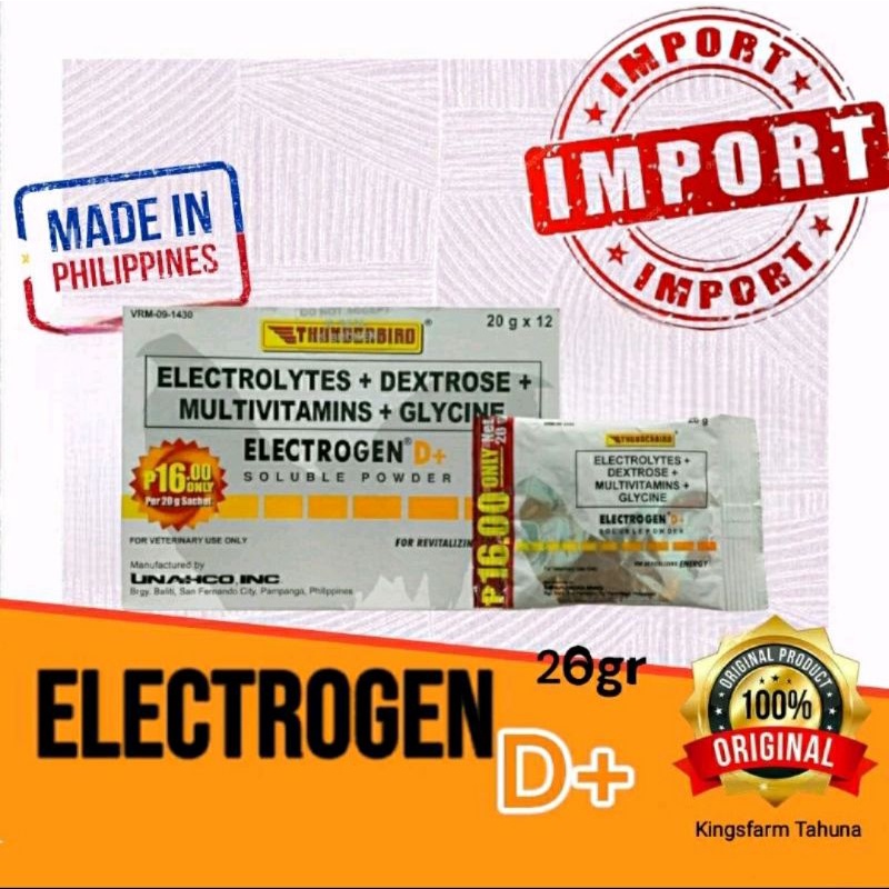 Jual ELECTROGEN D+ 1 box | Shopee Indonesia