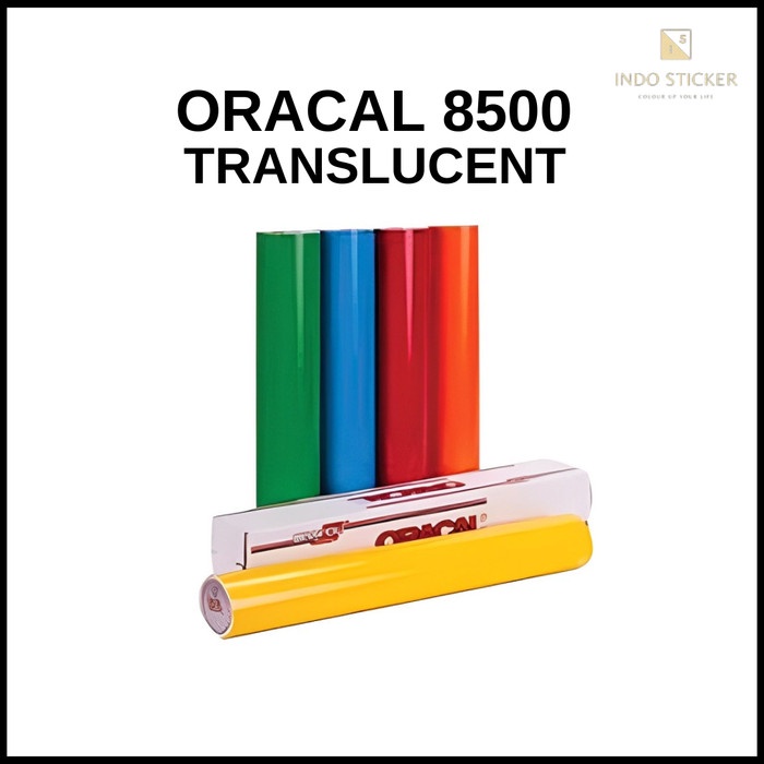 Jual Sticker Oracal 8500 Translucent Backlite Film Neonbox | Shopee ...