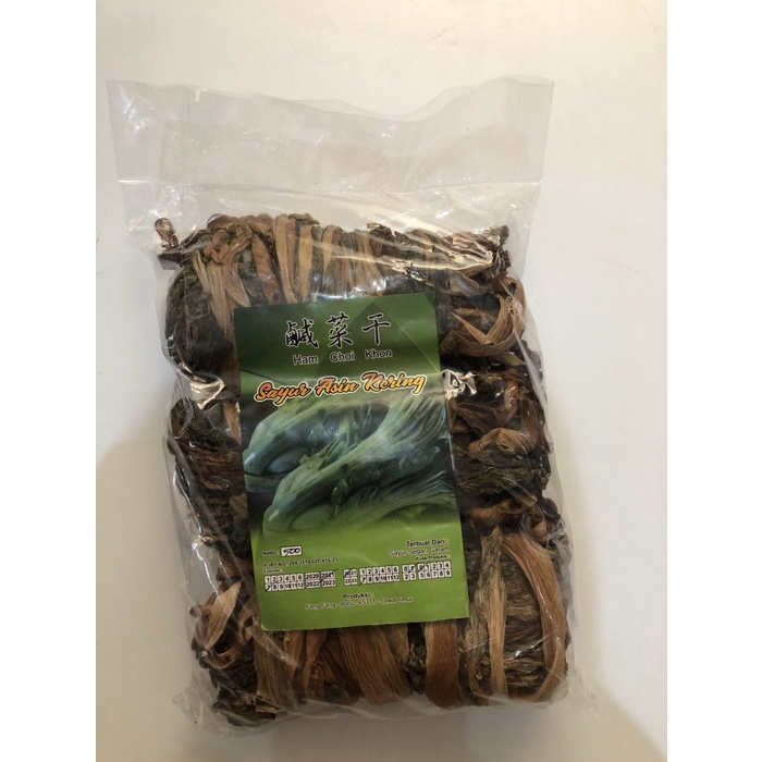 Jual Sayur Asin Kering Ham Choi Kon 500 Gram Shopee Indonesia