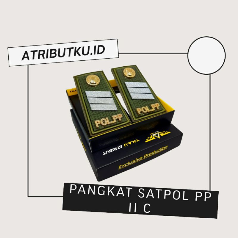 Jual PANGKAT SATPOL PP 2C ALAS MIKA EXCLUSIVE | Shopee Indonesia