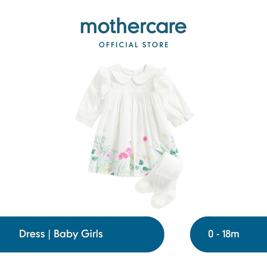 Mothercare Face Cloth 10Pk White With Colour Binding main image 1
