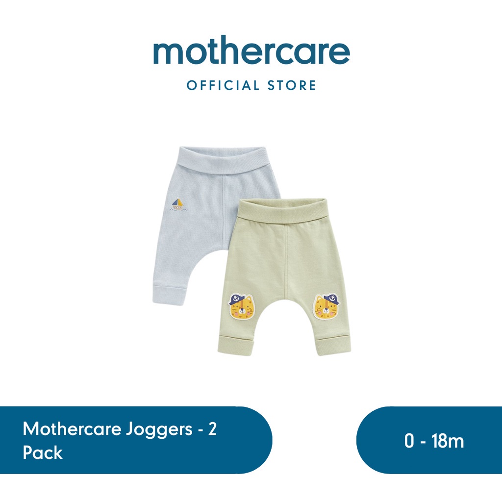 Jual Mothercare Joggers 2 Pack Celana Panjang Bayi Laki laki Multicolor Shopee Indonesia