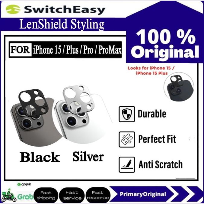 Jual Camera Lens Iphone 15 Pro Max Plus Switcheasy Lenshield Kamera ...