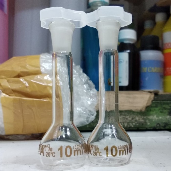 Jual Labu Ukur 10 Ml Volumetric 10 Ml Labu Ukur 10 Ml Pyrex Shopee Indonesia 6805