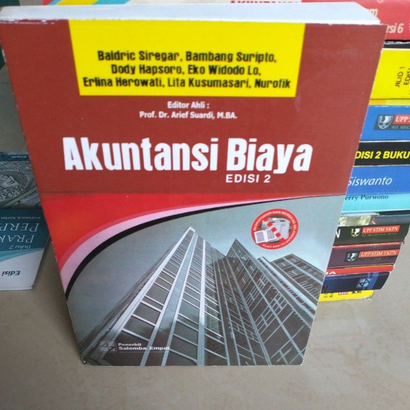 Jual Akuntansi Biaya Edisi By Baldric Shopee Indonesia