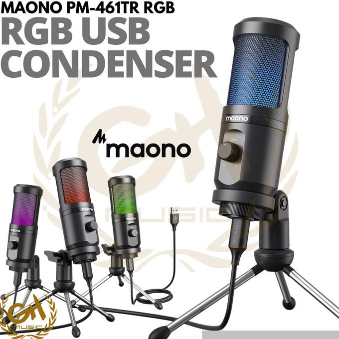 Jual Maono Au Pm Tr Usb Microphone Condensor Shopee Indonesia