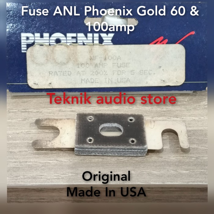 Jual ✓Sale Fuse Anl Phoenix Gold 60Amp-100Amp Usa Jual ✓Sale Fuse Anl Phoenix Gold 60Amp-100Amp Usa