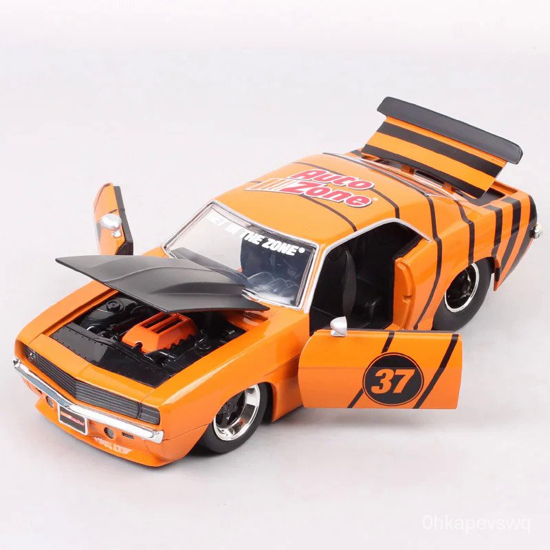 ☆JADA TOYS BIG TIME 69 CHEVY ちぢま CAMARO 緑メタ☆