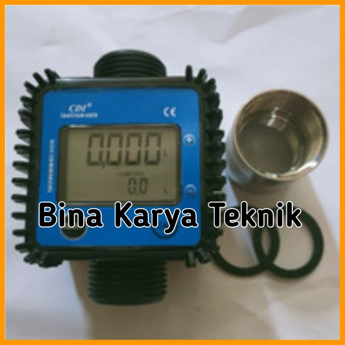 Jual Ready Digital Flow Meter K24 Turbine 1 Inch Flow Meter Water Fuel ...
