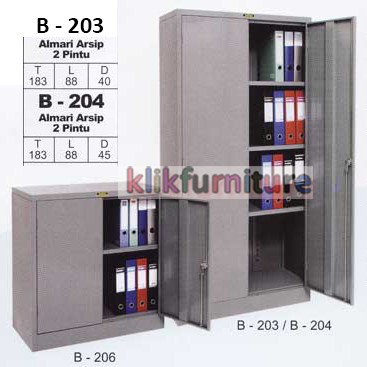 Jual LEMARI ARSIP FILING CABINET BESI 2 PINTU AYUN B 204 BROTHER ...