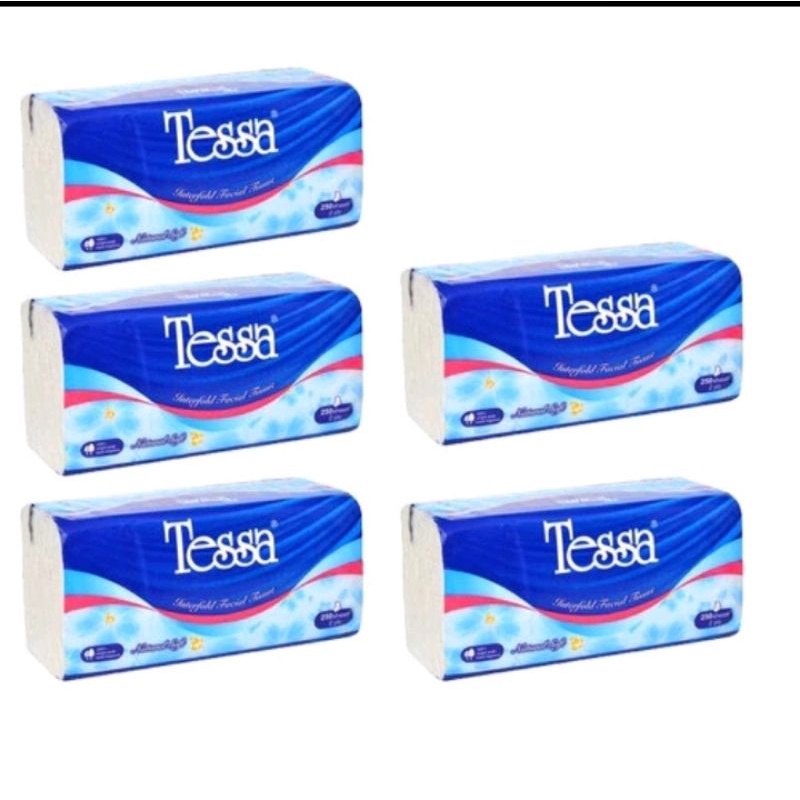 Jual Tessa Facial Tissue Sheet Ply Shopee Indonesia