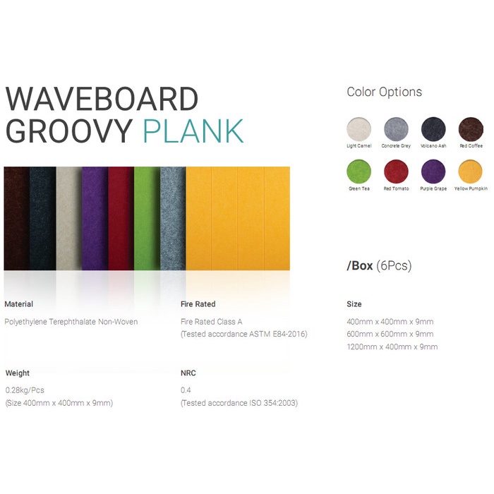 Jual PANEL AKUSTIK / WAVEBOARD GROOVY PLANK Shopee Indonesia
