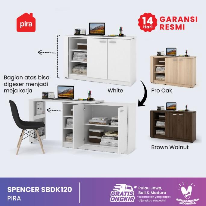 Jual Spencer Sbdk Bufet Kabinet Dengan Meja Belajar Kerja Shopee Indonesia