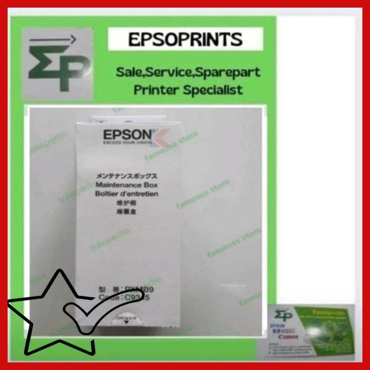 Jual Eps Maintenance Box Epson L6550 L6580 L15150 L15160 M15140 Original Shopee Indonesia 6948