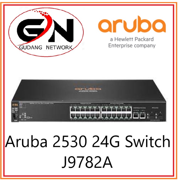 Jual HPE ARUBA J9782A 2530 24 PORT GIGABIT SWITCH | Shopee Indonesia