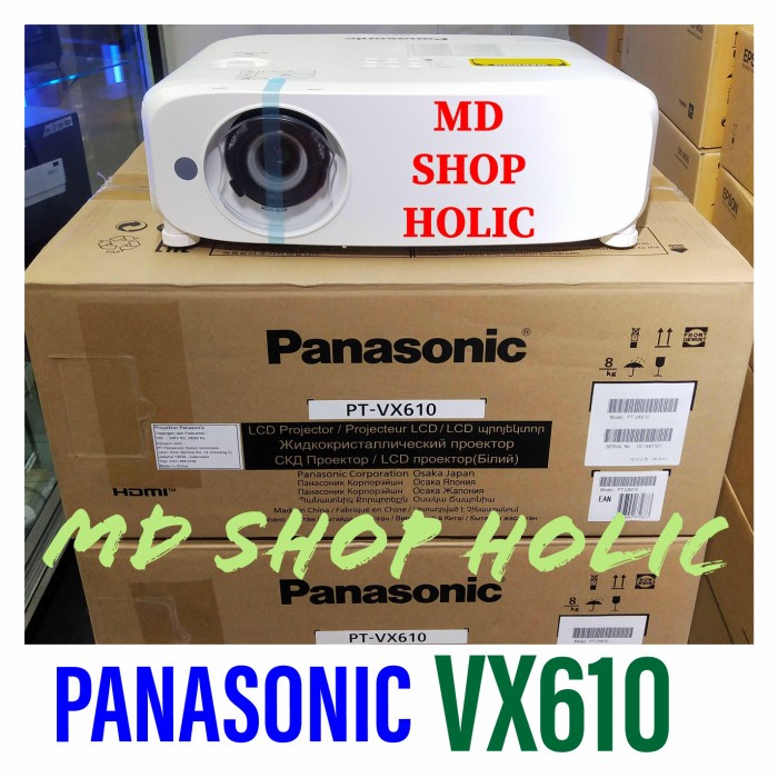 Jual Proyektor Panasonic PT VX610 PT VX610 VX 610 5500 Lumens XGA Projektor Shopee Indonesia