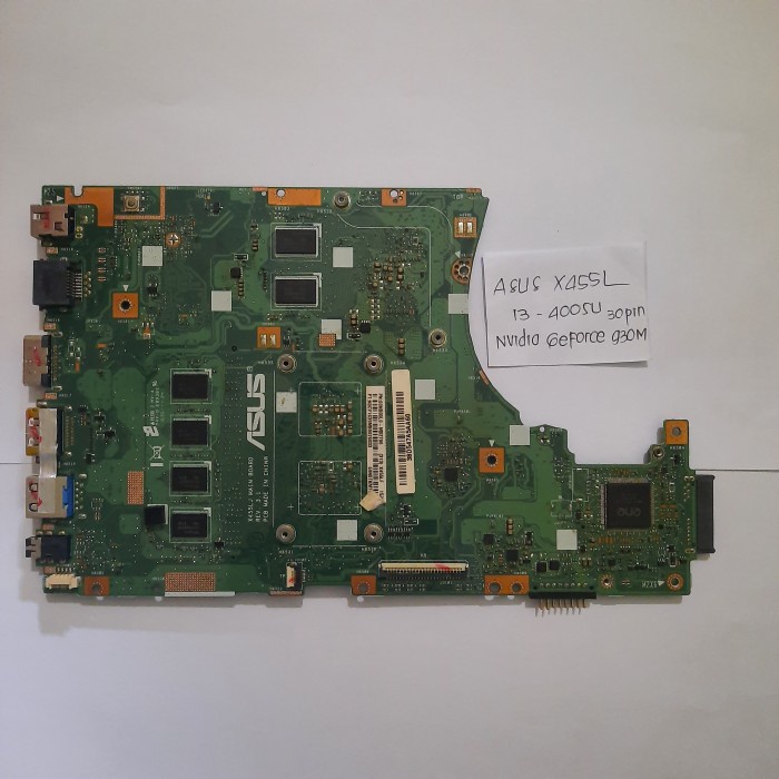 Jual mainboard motherboard Laptop Asus X455L mobo hidup no display