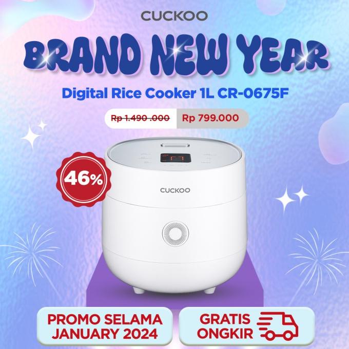 Jual Cuckoo Digital Rice Cooker 1 L Cr0675F Magic Com Penanak Nasi
