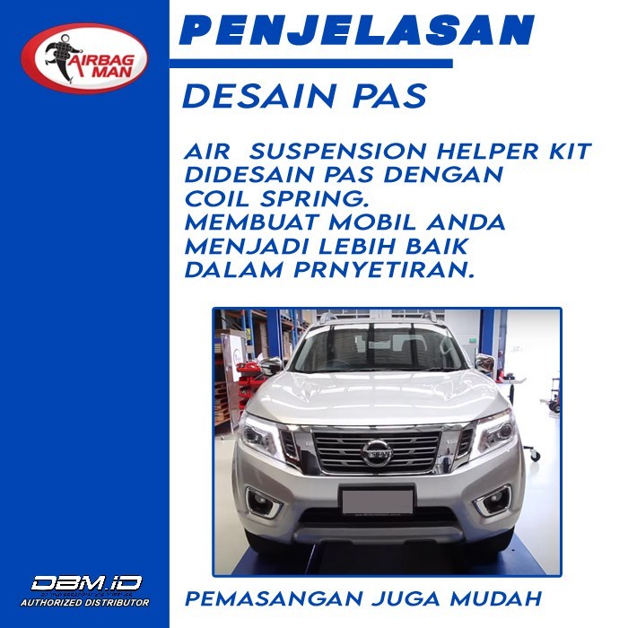 Jual Airbag Man Air Suspension Helper Kit Coil 25 Mm Navara Np300 Cr5135 Best Shopee Indonesia