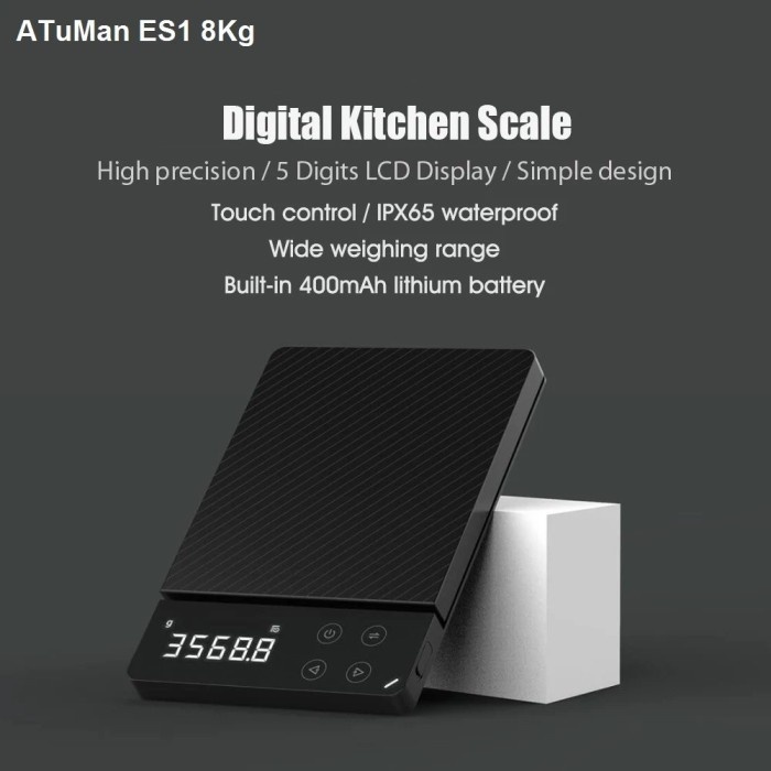 Jual ATUMAN DUKA ES1 8KG - PRECISION ELECTRONIC SCALE - TIMBANGAN ...