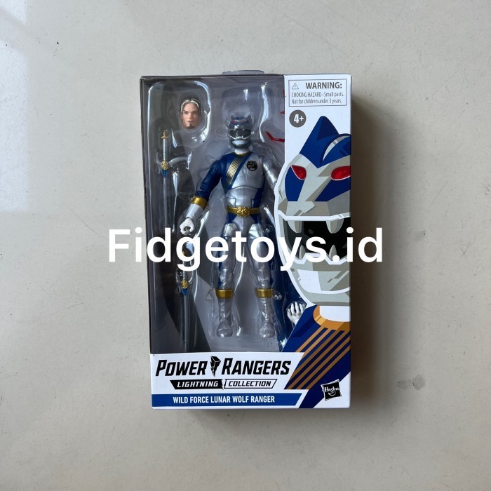 LUNAR WOLF RANGER – WILD FORCE 🐺🌕 Power Rangers Lightning Collection | Hasbro Elegante, poderoso y con una vibra única, el Lunar Wolf Ranger de Power Rangers Wild Force llega en
