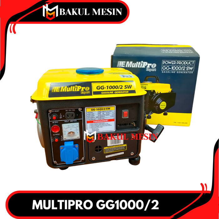 Jual Mesin Genset 2Tak Gg1000 Multipro Gg 1000 Generator Set 750 Watt ...