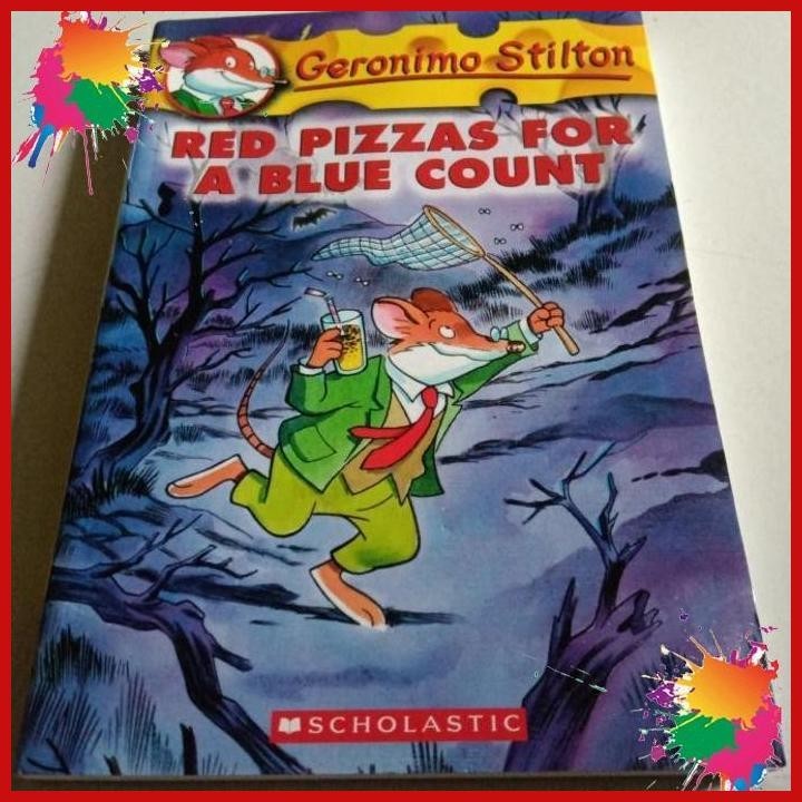 Jual buku cerita anak geronimo stilton red pizzas for a blue count (htb ...