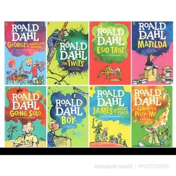 Jual Roald Dahl Collections 16 Oks | Shopee Indonesia