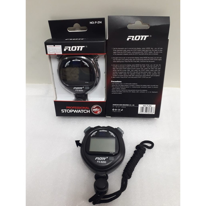 Jual FLOT PROPESIONAL STOPWATCH 200 SET MEMORI | Shopee Indonesia