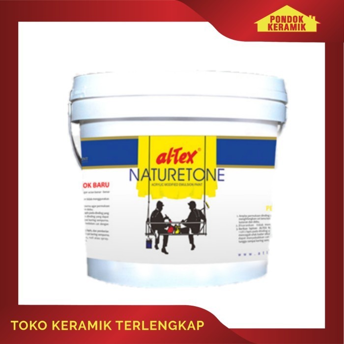 Jual Harga Disc Cat Tembok Exterior Dan Interior Altex Naturetone 401 Pure Honey 5kg Shopee 8656