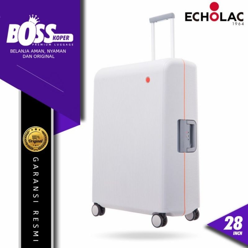 Jual Koper 28 Inch Besar/Large ECHOLAC Hardcase Tanpa Resleting TSA ...