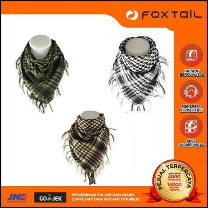 Jual Shemagh Airsoft Import Halus Sorban Keffiyeh Army Green | Shopee ...