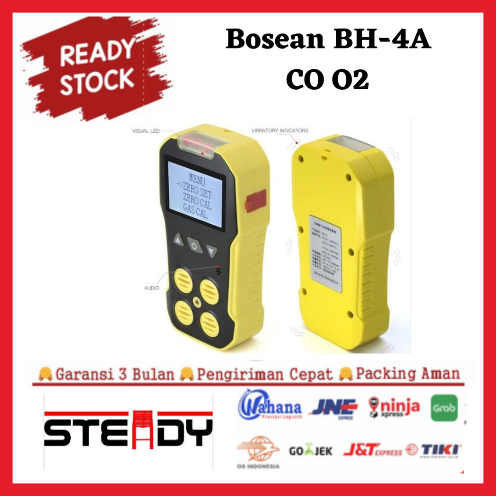 Jual For Sale Gas Detector O Co H S Lel Bosean Bh A In Tester Detektor Bh A Murah Shopee