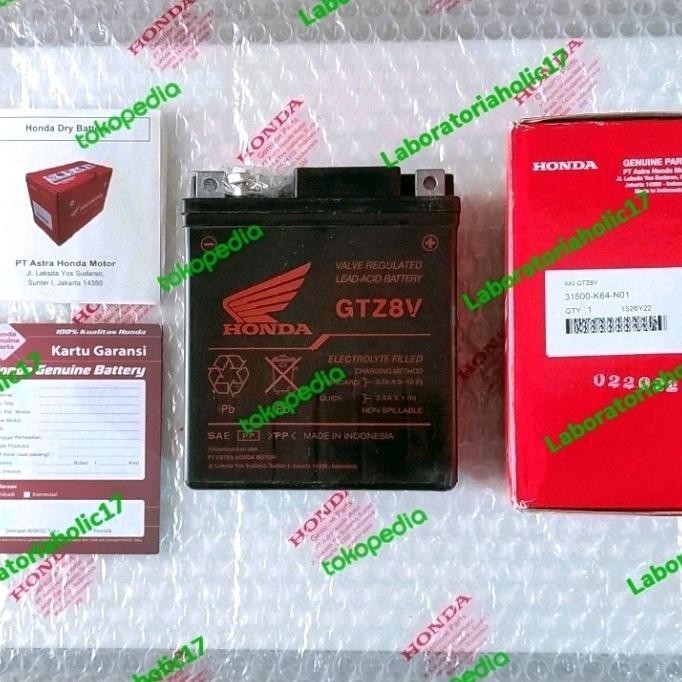 Jual Harga Promo Accu Battery Aki Gs-Gtz8V Original Honda Cbr250Rr