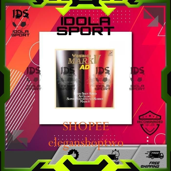 Yasaka Belag Mark V, Rivestimento Per Racchetta Da Tennistavolo, 2,0 Mm, Colore Nero - 6