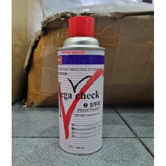 Jual NABAKEM MEGACHECK DYE PENETRANT,INSPECTION SYSTEM NDT | Shopee ...