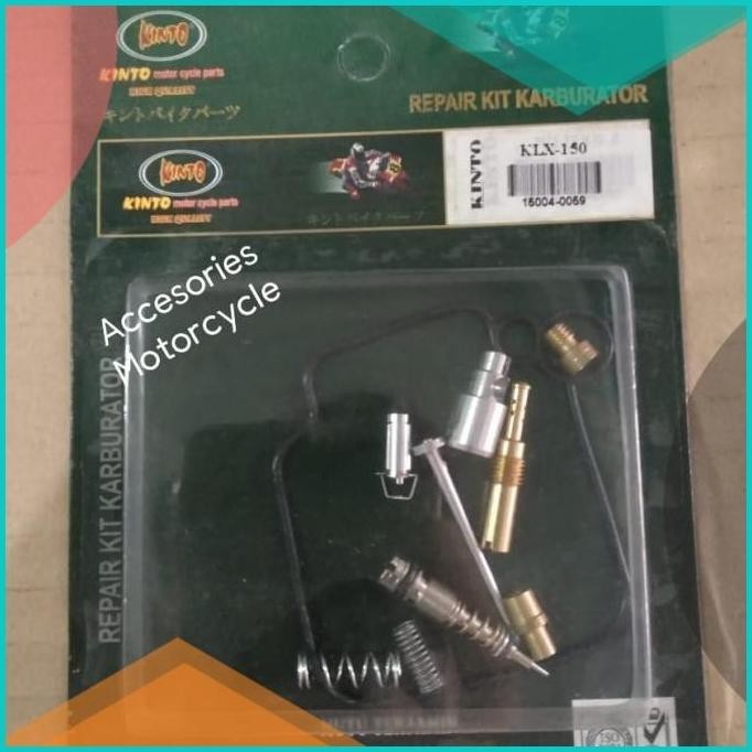 Jual Repair Kit Karburator Isi Karburator Kawasaki Klx Merek Kinto No Shopee Indonesia