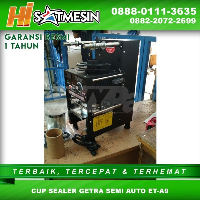 Jual Mesin Cup Sealer Getra Et A Shopee Indonesia