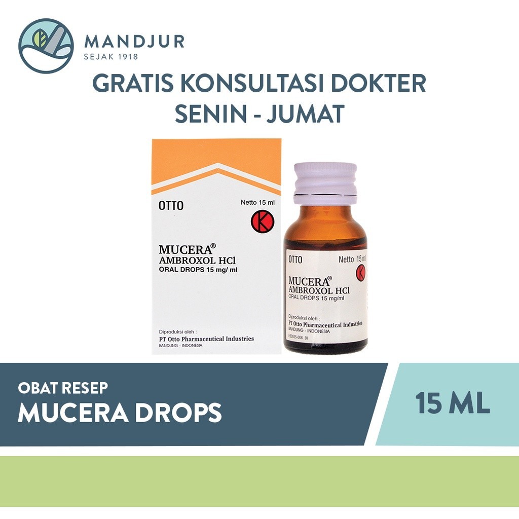 Jual Mucera Drops 15 Ml | Shopee Indonesia