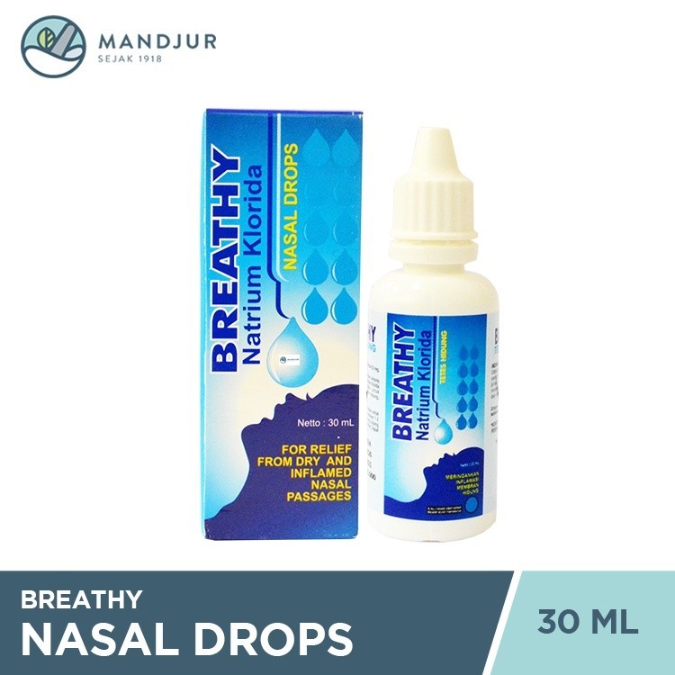 Jual Breathy Nasal Drops 30 Ml Obat Tetes Hidung Khusus Anak Dan Bayi