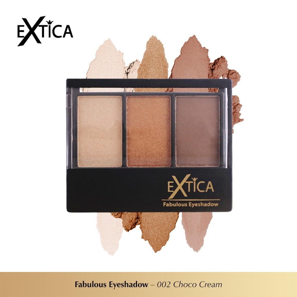 Jual EXTICA Fabulous Eyeshadow Choco Cream BPOM 6gr Perona Mata Make Up ...