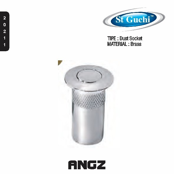 Jual Dust Socket Anti Debu Flush Bolt ST GUCHI Satin Nickle AS | Shopee ...