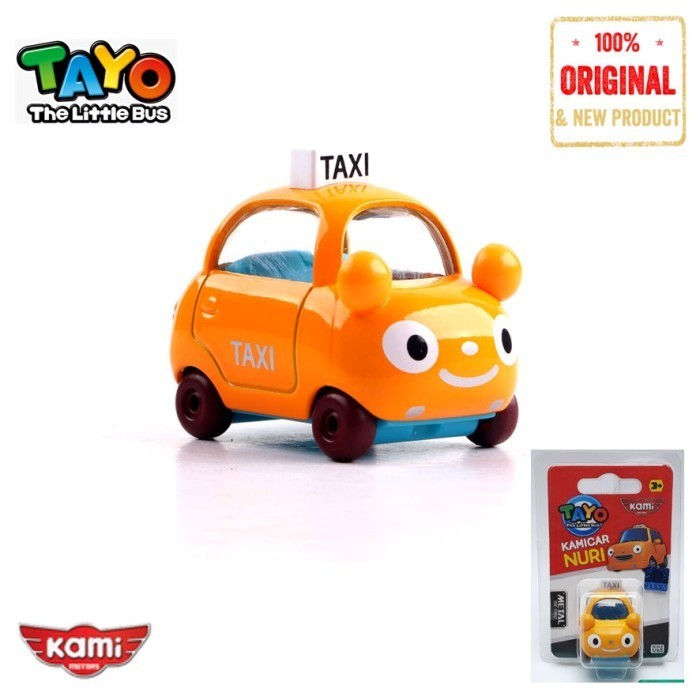 Jual Tayo The Little Bus Nuri Taxi Kacar Metal Diecast Tym220014 ...