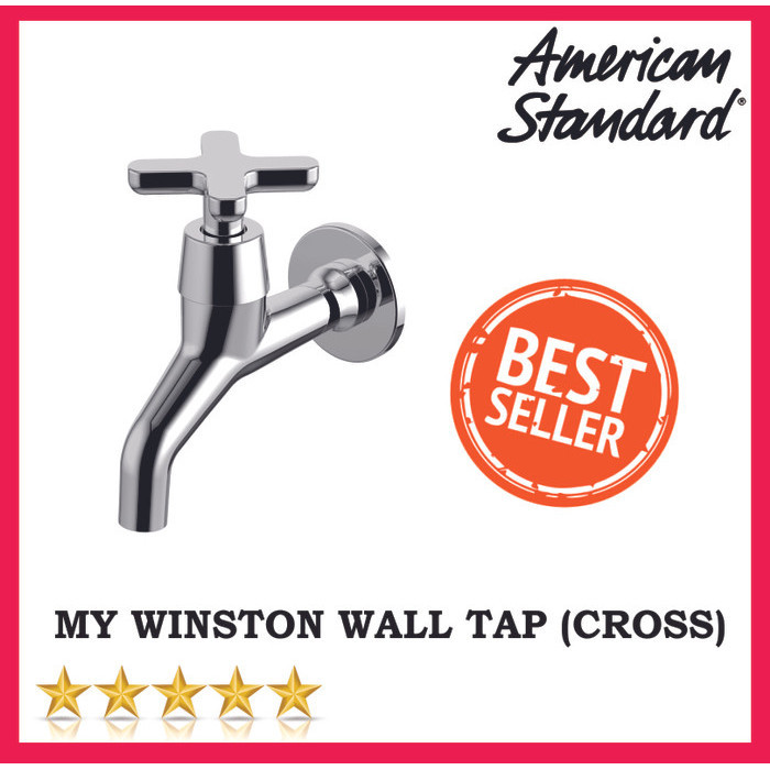 Jual American Standard My Winston Wall Tap (cross) | Shopee Indonesia