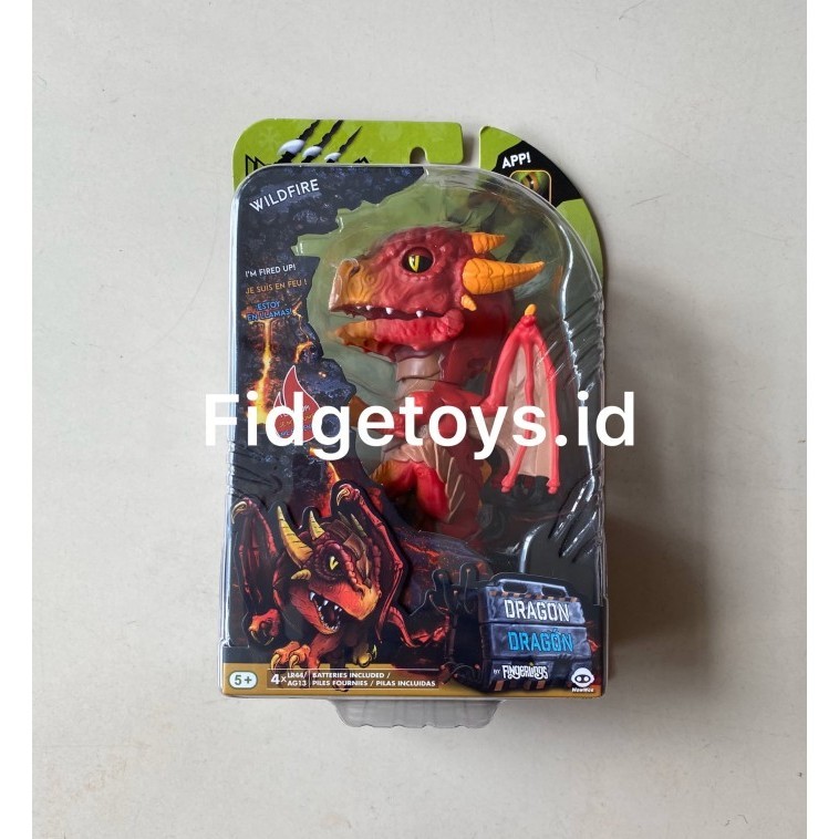 Jual Tilla - Wowwee Fingerlings Untamed Dragon - Hot Toys 2019 | Shopee ...